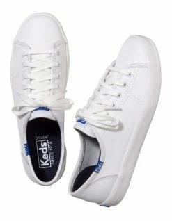 Keds Kickstart Retro Court White Leather Sneaker -Deals Shoes Store 675174520 2 720x928