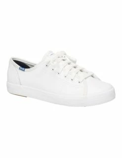 Keds Kickstart Retro Court White Leather Sneaker -Deals Shoes Store 675174520 7 720x928