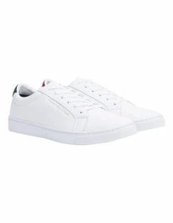 Tommy Hilfiger Essential White Leather Sneaker