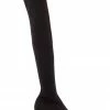 Tony Bianco Gracie Black Sock Knit Boots