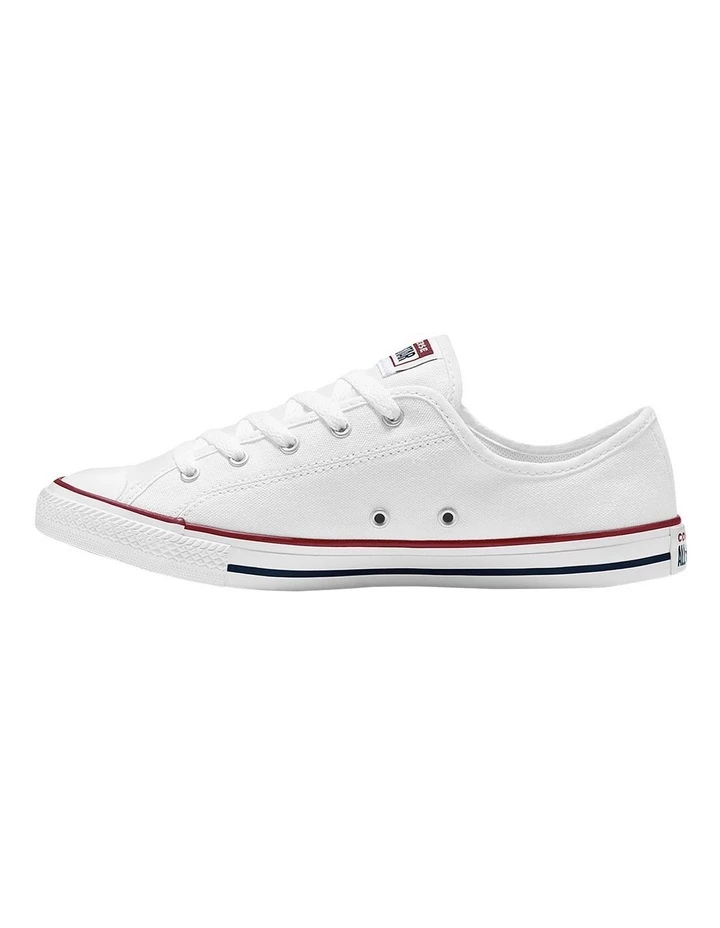 Converse Chuck Taylor All Star Dainty White Low Top Sneaker 2 Converse Chuck Taylor All Star Dainty White Low Top Sneaker - Image 2