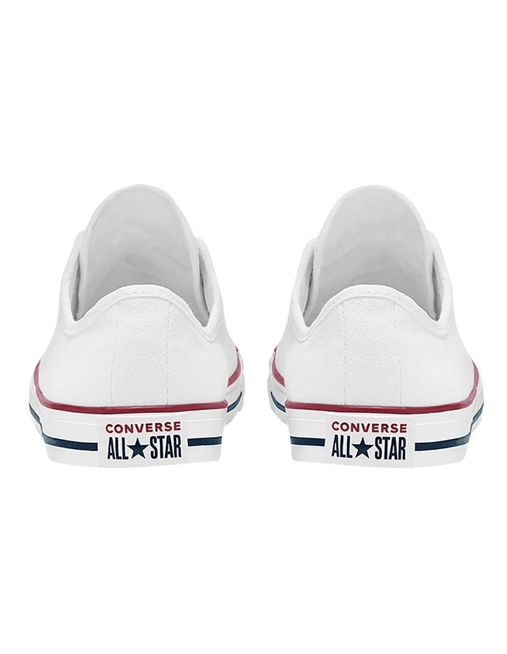 Converse Chuck Taylor All Star Dainty White Low Top Sneaker 5 Converse Chuck Taylor All Star Dainty White Low Top Sneaker - Image 5