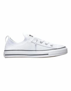 Converse Ctas Shoreline White/Black Knit Sneaker