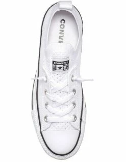 Converse Ctas Shoreline White/Black Knit Sneaker -Deals Shoes Store 692527870 5 720x928