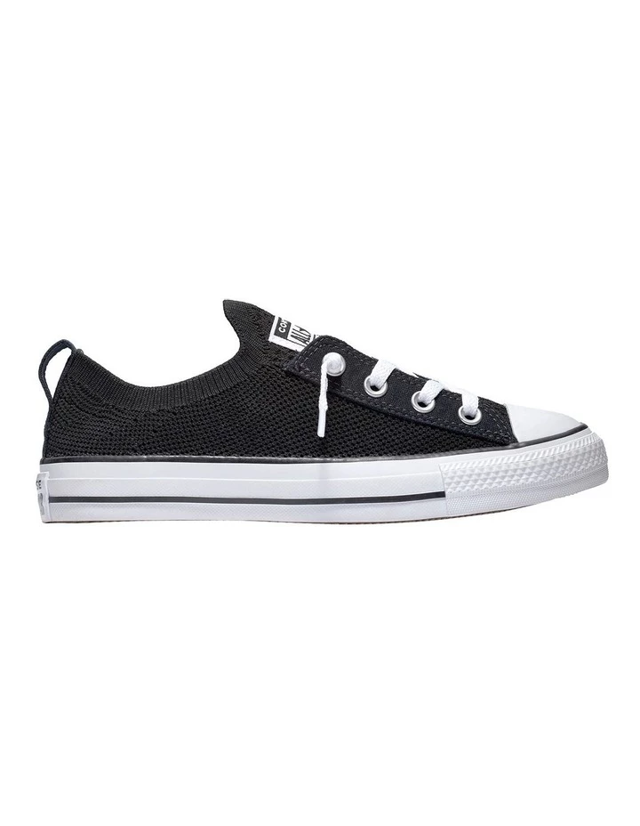 Converse Chuck Taylor All Star Shoreline Knit Black Low Top Slip On Sneaker 1 Converse Chuck Taylor All Star Shoreline Knit Black Low Top Slip On Sneaker