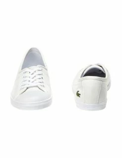 Lacoste Ziane White Leather Sneaker -Deals Shoes Store 693447310 5 720x928