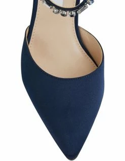 Alan Pinkus Tonya Navy Satin Pump -Deals Shoes Store 698003650 6 720x928