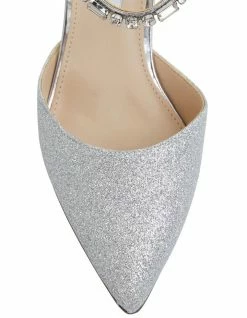 Alan Pinkus Tonya Silver Baby Glitter Pump -Deals Shoes Store 698003740 6 720x928