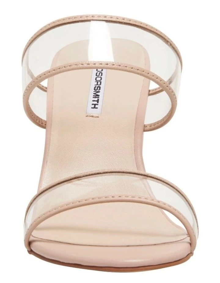 Windsor Smith Icy Blush Leather Heeled Sandal 4 Windsor Smith Icy Blush Leather Heeled Sandal - Image 4