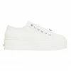 Windsor Smith Ruby White Canvas Platform Sneaker