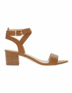 Verali Ezra Tan Block Heel Sandal