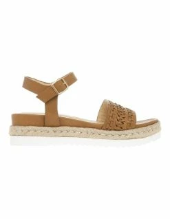 Verali Disco Tan Platform Sandal
