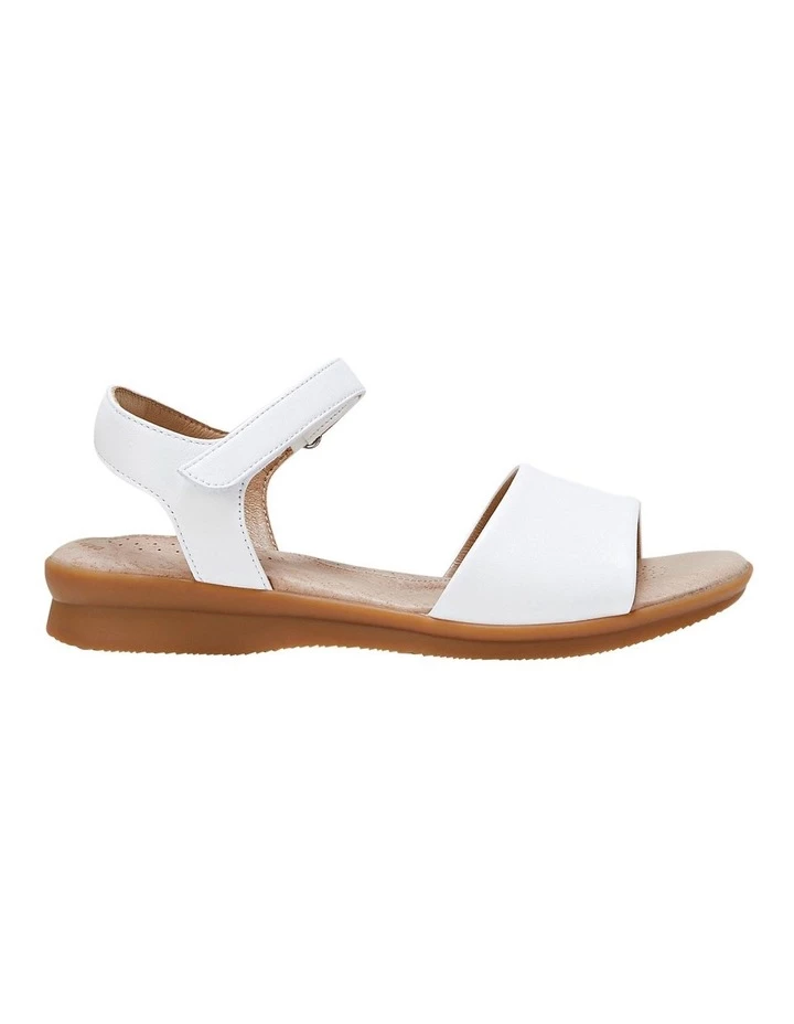 Hush Puppies Nigella White Sandal 1 Hush Puppies Nigella White Sandal