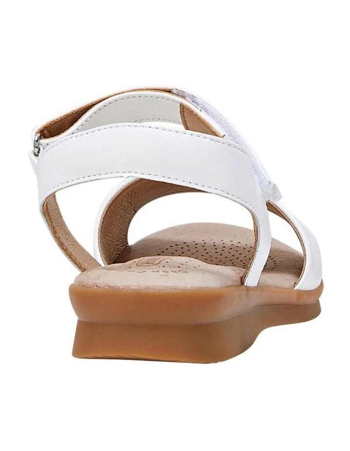 Hush Puppies Nigella White Sandal 2 Hush Puppies Nigella White Sandal - Image 2