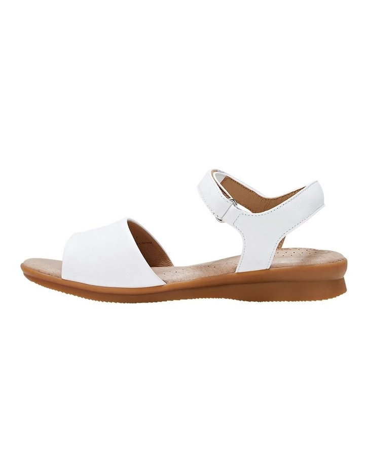 Hush Puppies Nigella White Sandal 3 Hush Puppies Nigella White Sandal - Image 3