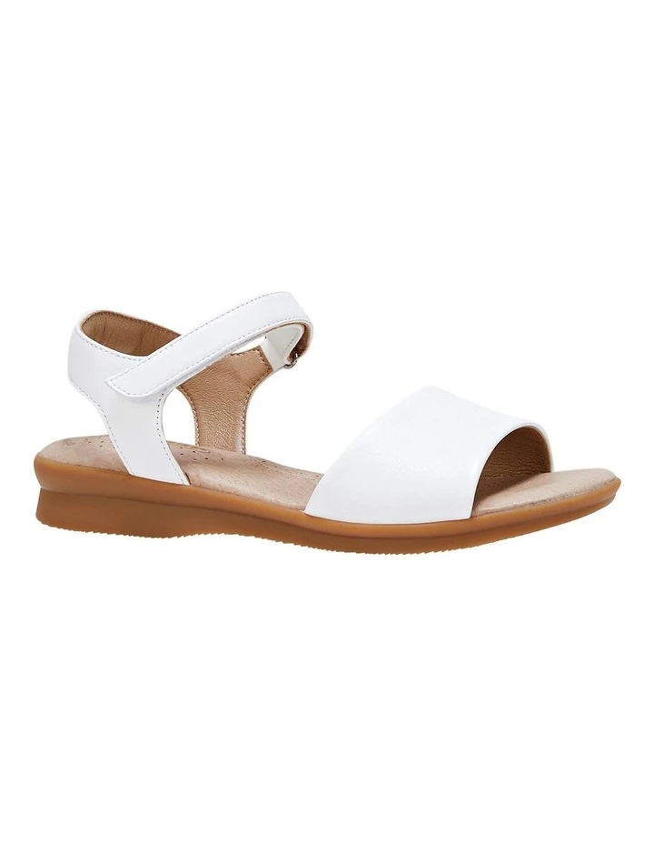 Hush Puppies Nigella White Sandal 5 Hush Puppies Nigella White Sandal - Image 5
