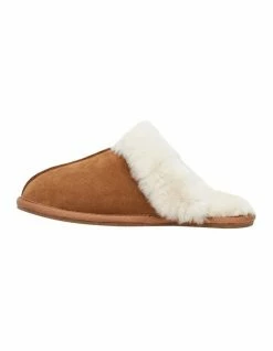 Hush Puppies Cushy Chesnut Suede Slipper -Deals Shoes Store 729064810 3 720x928