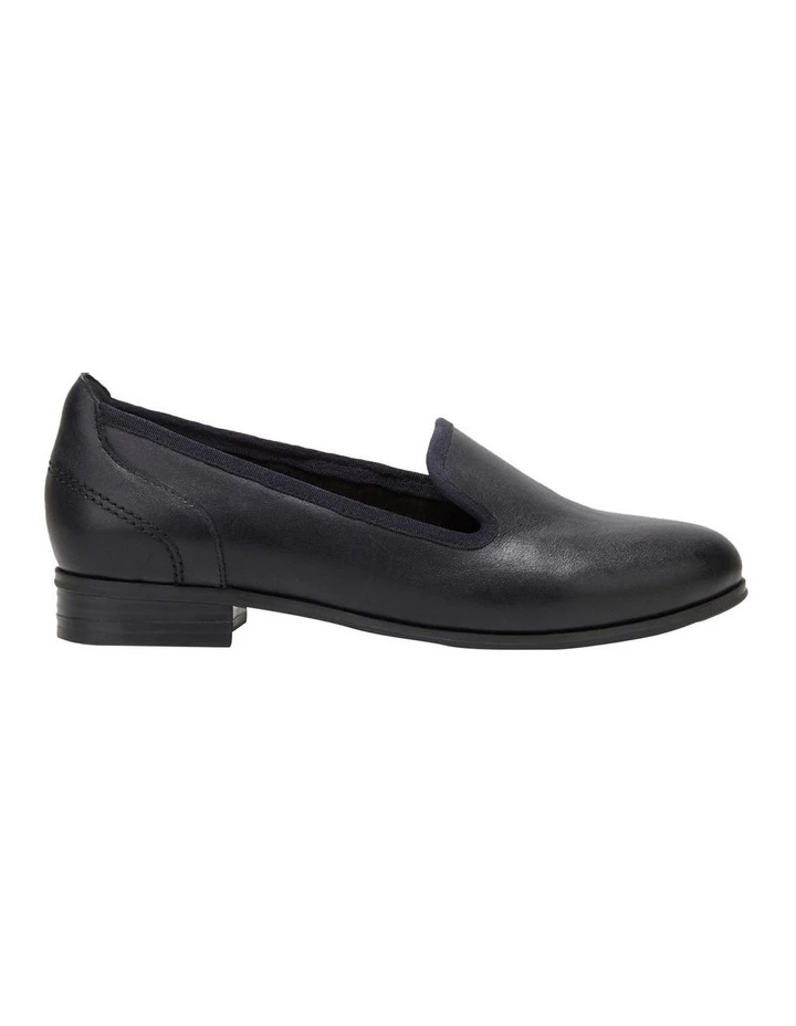 Hush Puppies The Albert Black Leather Flats 1 Hush Puppies The Albert Black Leather Flats