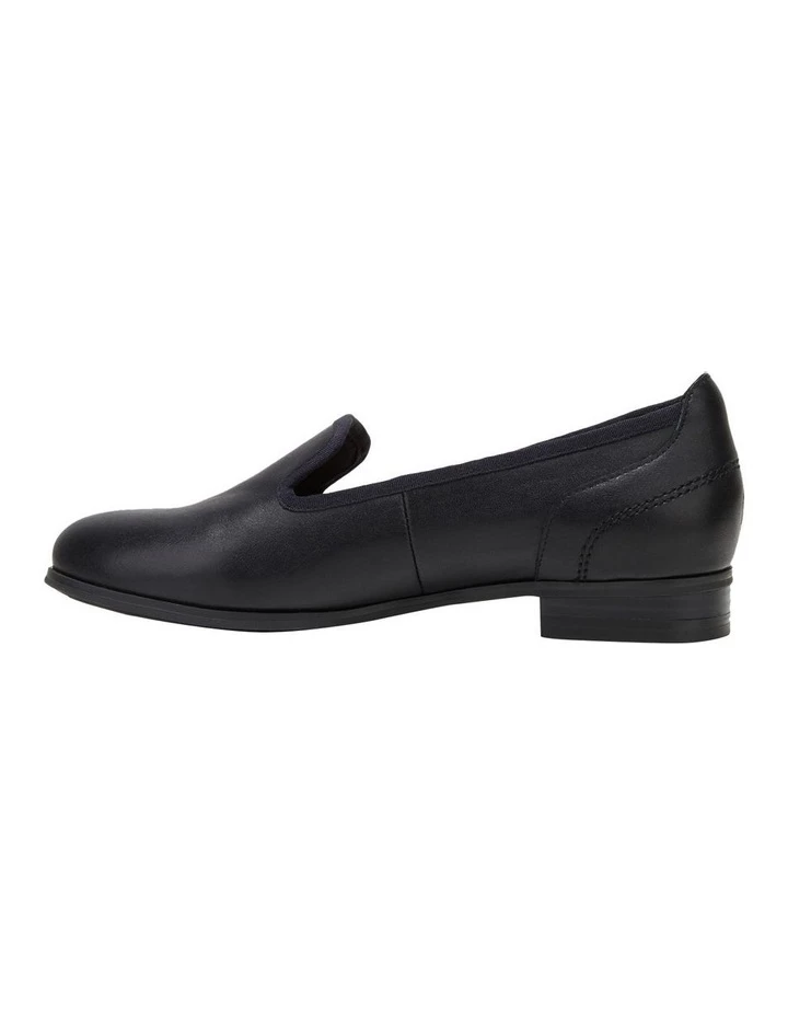 Hush Puppies The Albert Black Leather Flats 3 Hush Puppies The Albert Black Leather Flats - Image 3