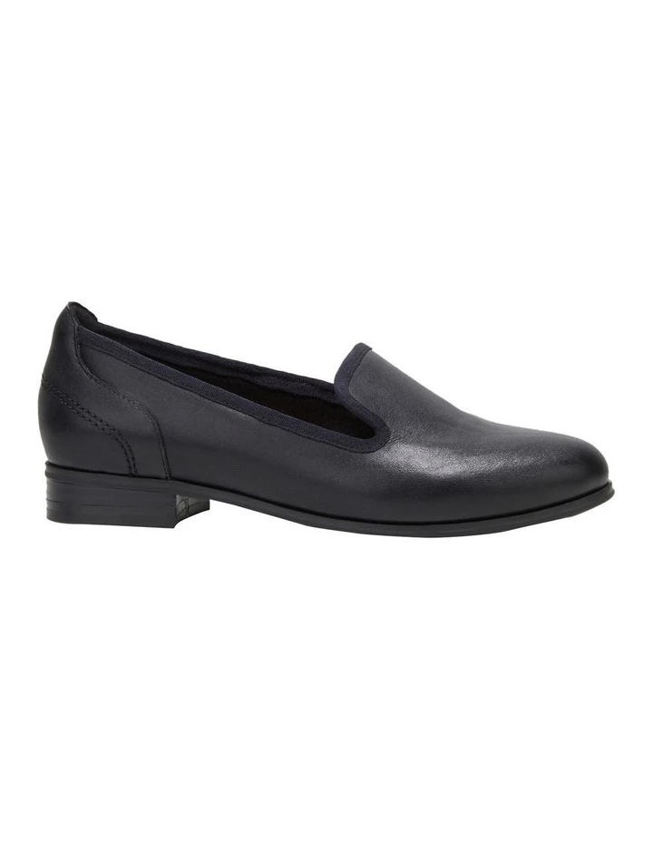 Hush Puppies The Albert Black Leather Flats 5 Hush Puppies The Albert Black Leather Flats - Image 5