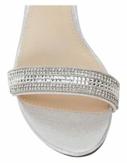 NINA Noela True Silver Ref Suedette Sandal -Deals Shoes Store 735445180 5 720x928