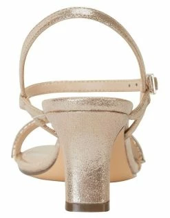 NINA Noela Taupe Reflective Suede Sandal -Deals Shoes Store 735445360 6 720x928