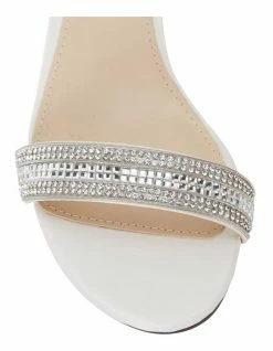NINA Noela Ivory Lustre Satin Sandal -Deals Shoes Store 735445450 5 720x928