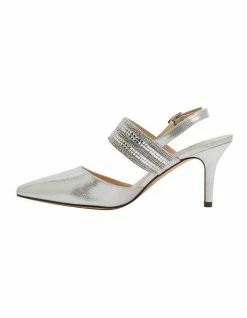 NINA Treena Silver Pump -Deals Shoes Store 740174590 3 720x928