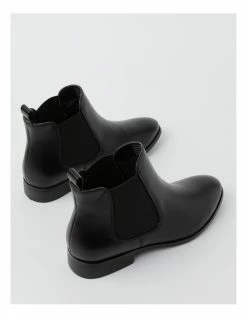 Miss Shop Blake Black Ankle Boot -Deals Shoes Store 752986990 4 720x928