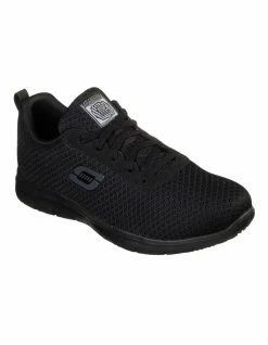 Skechers Work Relaxed Fit: Ghenter Bronaugh Black Sneaker