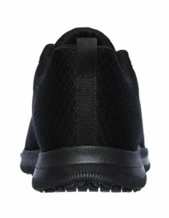 Skechers Work Relaxed Fit: Ghenter Bronaugh Black Sneaker -Deals Shoes Store 754248700 4 720x928