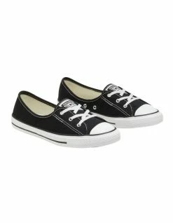 Converse Chuck Taylor All Star Ballet Black Sneaker -Deals Shoes Store 756619120 4 720x928