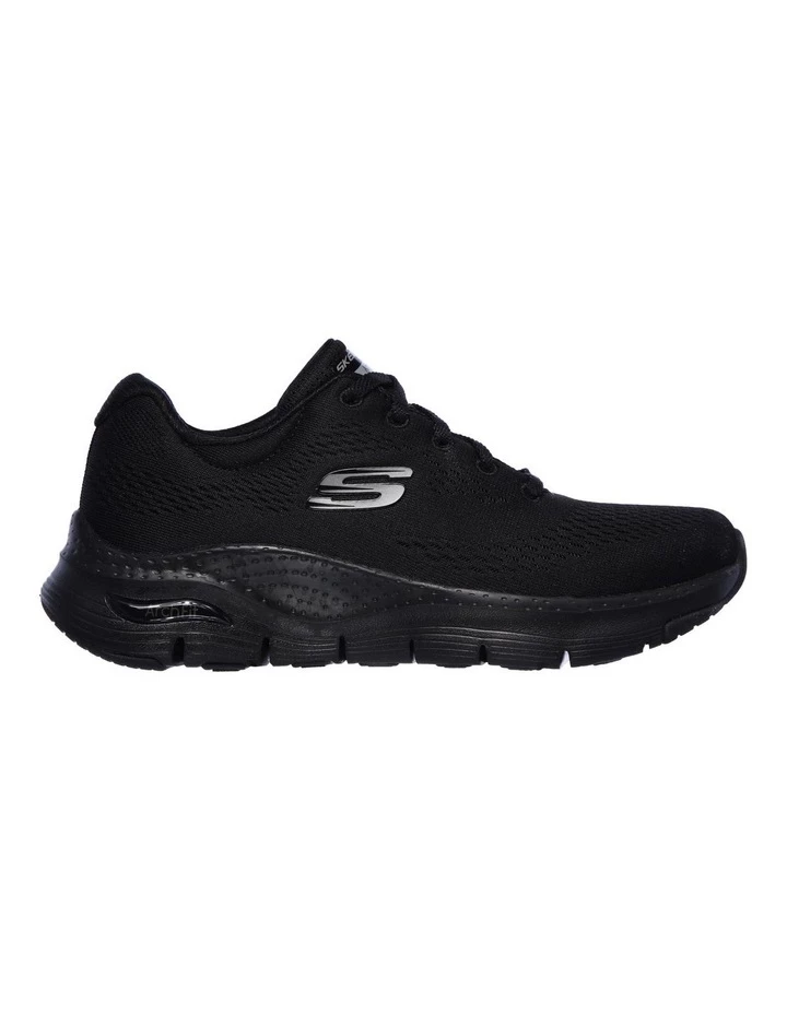 Skechers Arch Fit Sunny Outlook Black Sneaker 1 Skechers Arch Fit Sunny Outlook Black Sneaker