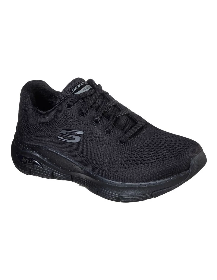 Skechers Arch Fit Sunny Outlook Black Sneaker 2 Skechers Arch Fit Sunny Outlook Black Sneaker - Image 2