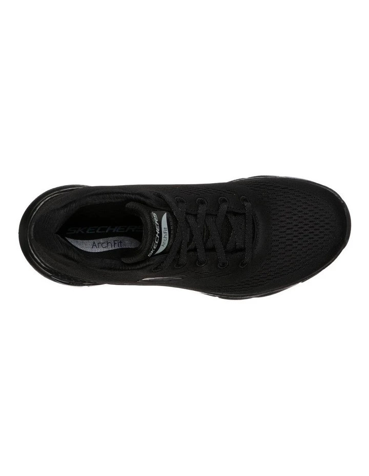 Skechers Arch Fit Sunny Outlook Black Sneaker 3 Skechers Arch Fit Sunny Outlook Black Sneaker - Image 3