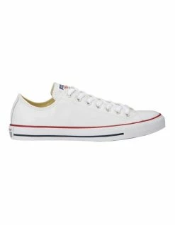 Converse Chuck Taylor All Star Optic White Leather Low Top Sneaker