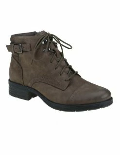 Planet Shoes Melanie 2 Stone Combat Boot