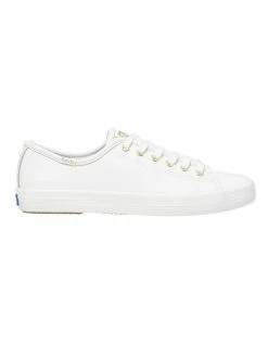 Keds Kickstart White Leather Sneaker 8 Keds Kickstart White Leather Sneaker -Deals Shoes Store 777478060 2 720x928