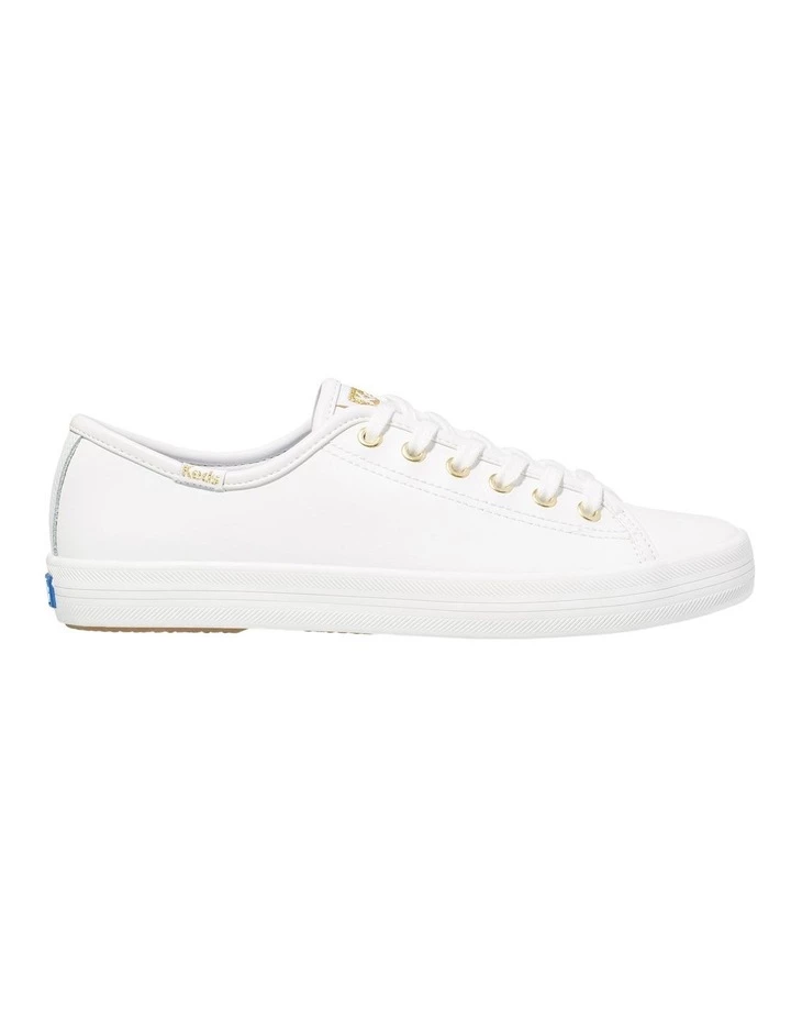 Keds Kickstart White Leather Sneaker 2 Keds Kickstart White Leather Sneaker - Image 2