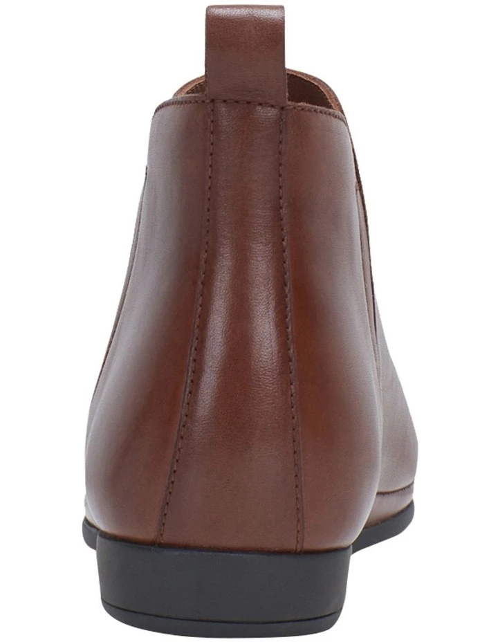 Hush Puppies Carol Brown Ankle Boot 3 Hush Puppies Carol Brown Ankle Boot - Image 3