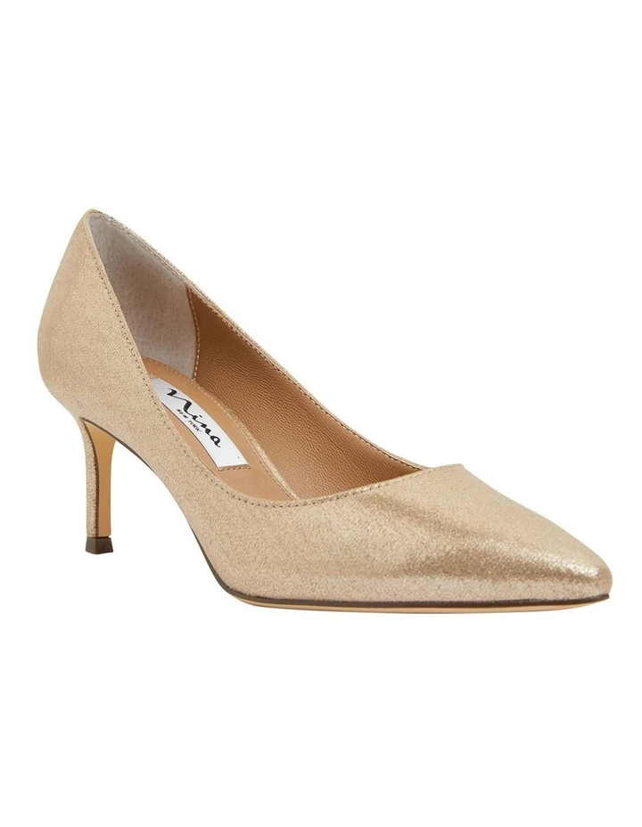 Nina60 Taupe Ref Suedette Pump 2 Nina60 Taupe Ref Suedette Pump - Image 2