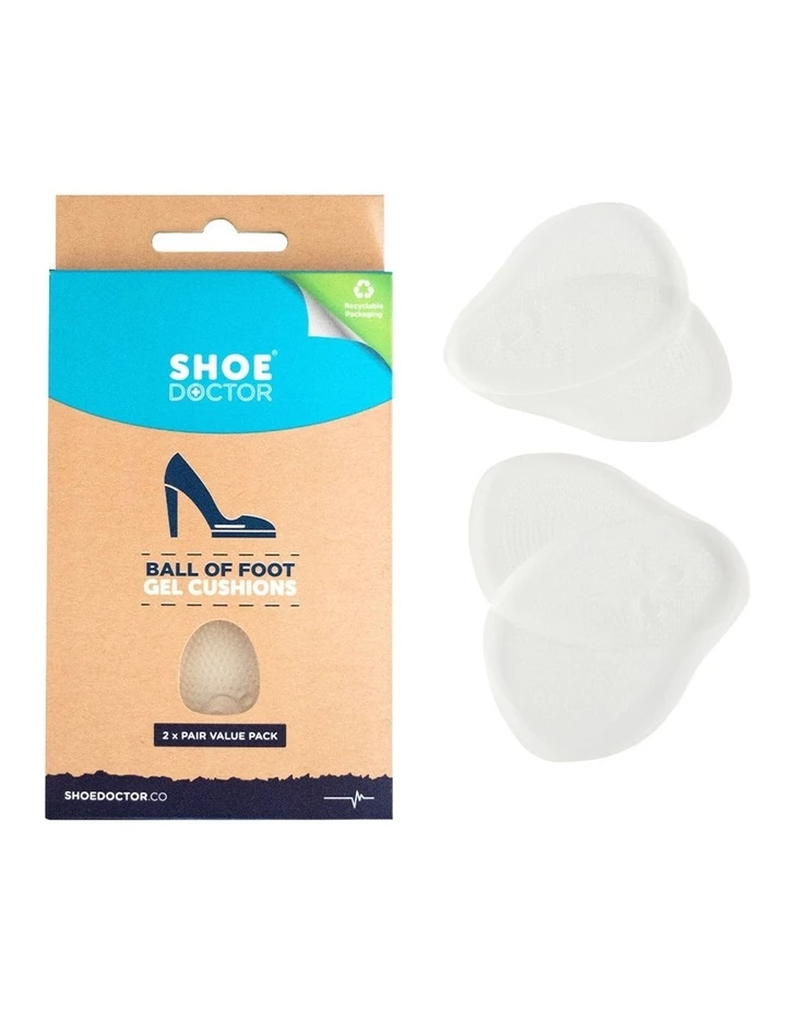 Shoe Doctor Ball Of Foot Gel Cushion 2 Pair Pack 1 Shoe Doctor Ball Of Foot Gel Cushion 2 Pair Pack