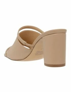 Piper Zoya Nude Leather Block Heel Sandal -Deals Shoes Store 782682580 3 720x928