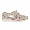 Zazou Molly Nude Leather Flat Shoes