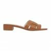 Basque Madison Tan Leather Sandal