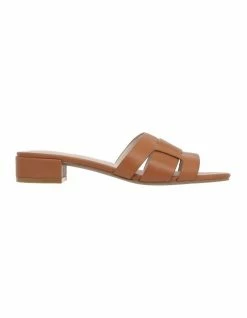 Basque Madison Tan Leather Sandal
