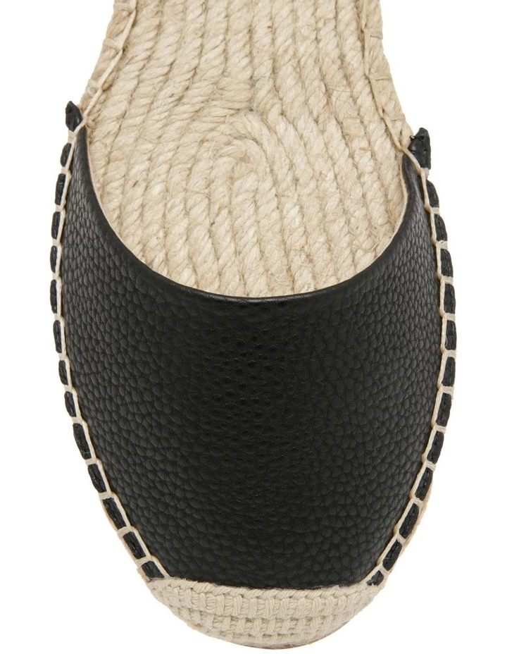 Piper Cassie Black Espadrille 2 Piper Cassie Black Espadrille - Image 2