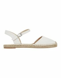 Piper Cassie White Espadrille