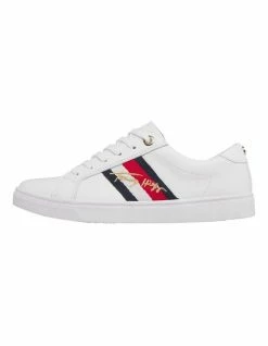 Tommy Hilfiger Signature Cupsole White Sneaker