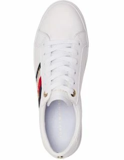 Tommy Hilfiger Signature Cupsole White Sneaker -Deals Shoes Store 786695950 3 720x928